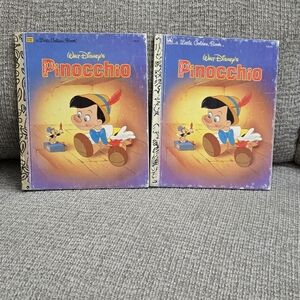Pinocchio Bundle 1990 A Little Golden Book
